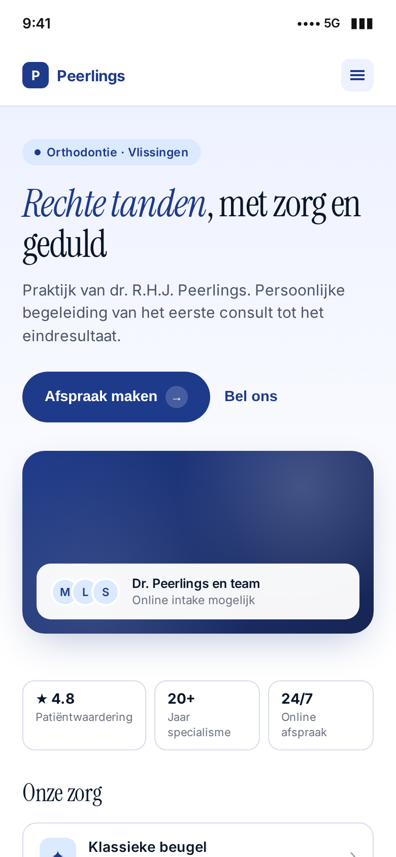 Orthodontie Peerlings